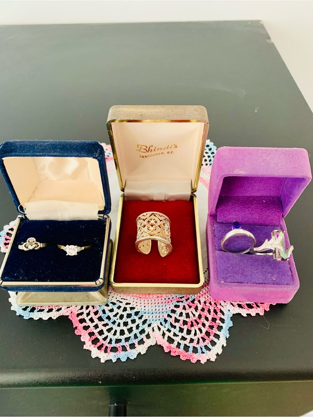 Five Pretty Rings Lot